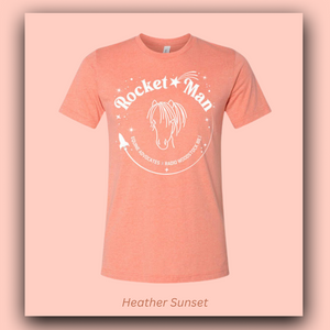 HEATHER SUNSET - Limited Edition “Rocket Man” T-Shirt