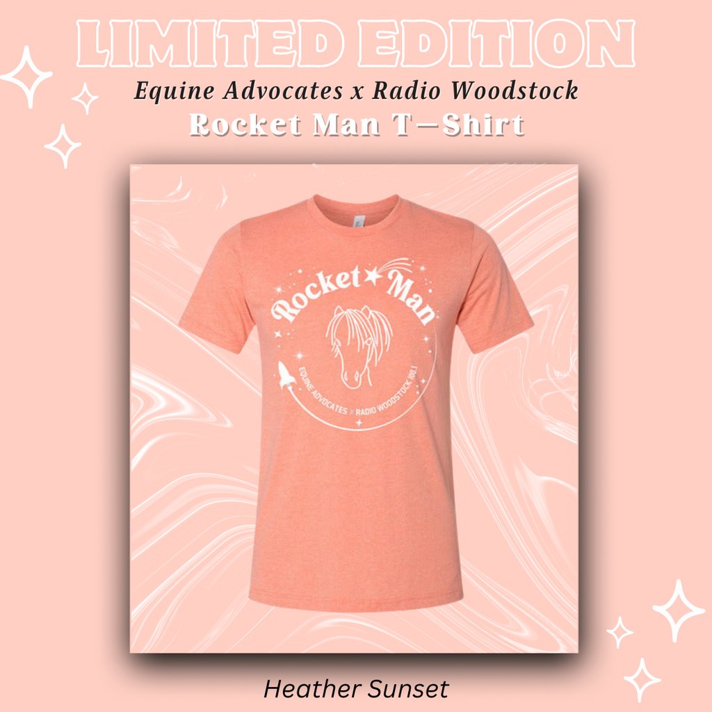 HEATHER SUNSET - Limited Edition “Rocket Man” T-Shirt
