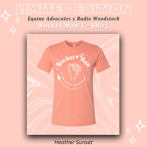 HEATHER SUNSET - Limited Edition “Rocket Man” T-Shirt