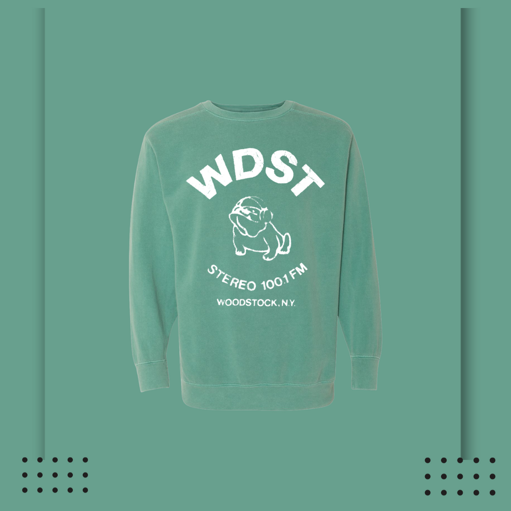 Bulldog Crewneck Sweatshirt (SEAFOAM)