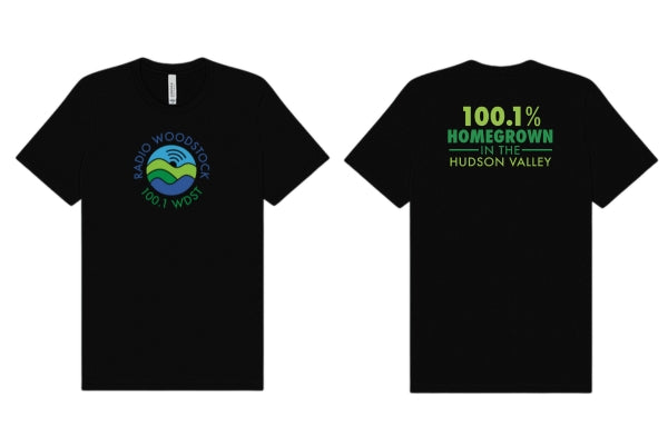 SOLID BLACK - RW Logo / 100.1% Homegrown T-Shirt