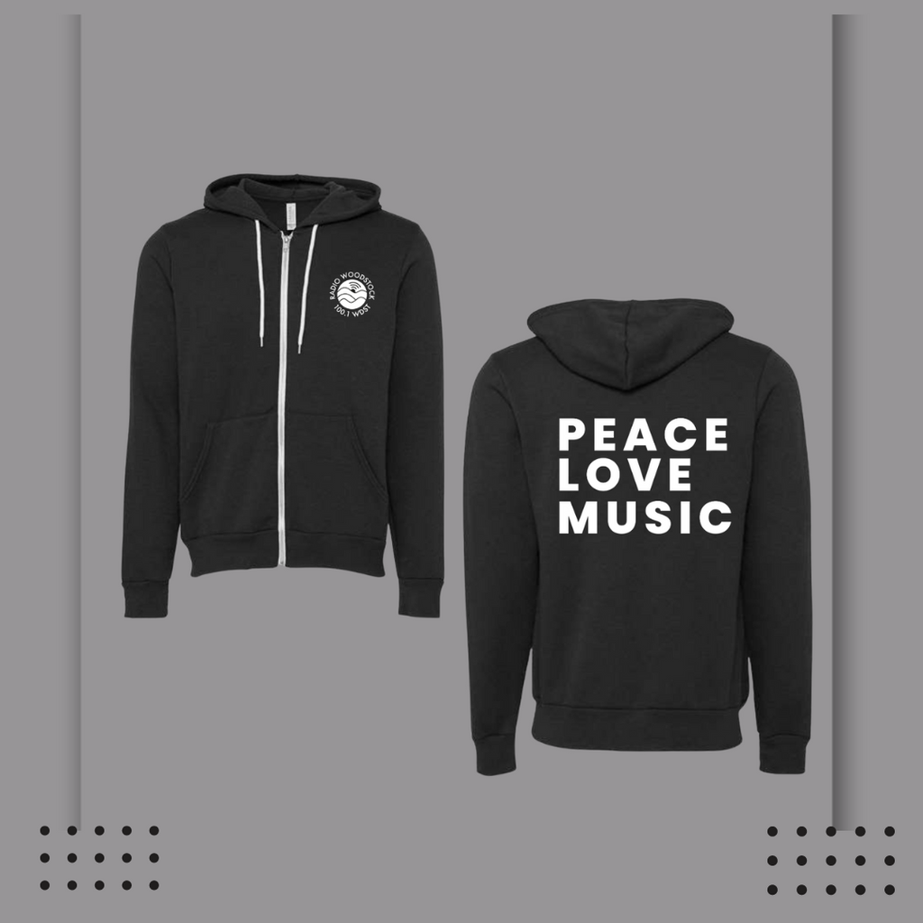 Peace, love & Music Hoodie